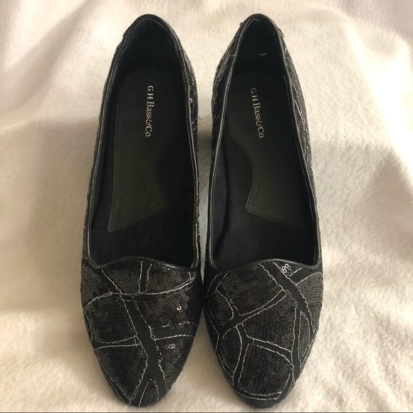 NWOB GH Bass & CO Sequined Flats - Picture 6 of 12